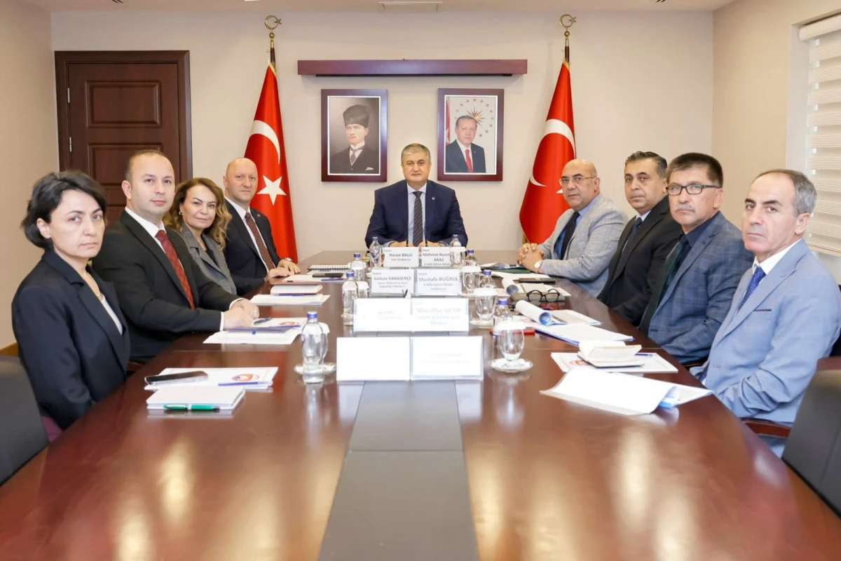 Adana İl Milli Eğitim&rsquo;in yatırım programı g&ouml;r&uuml;ş&uuml;ld&uuml;