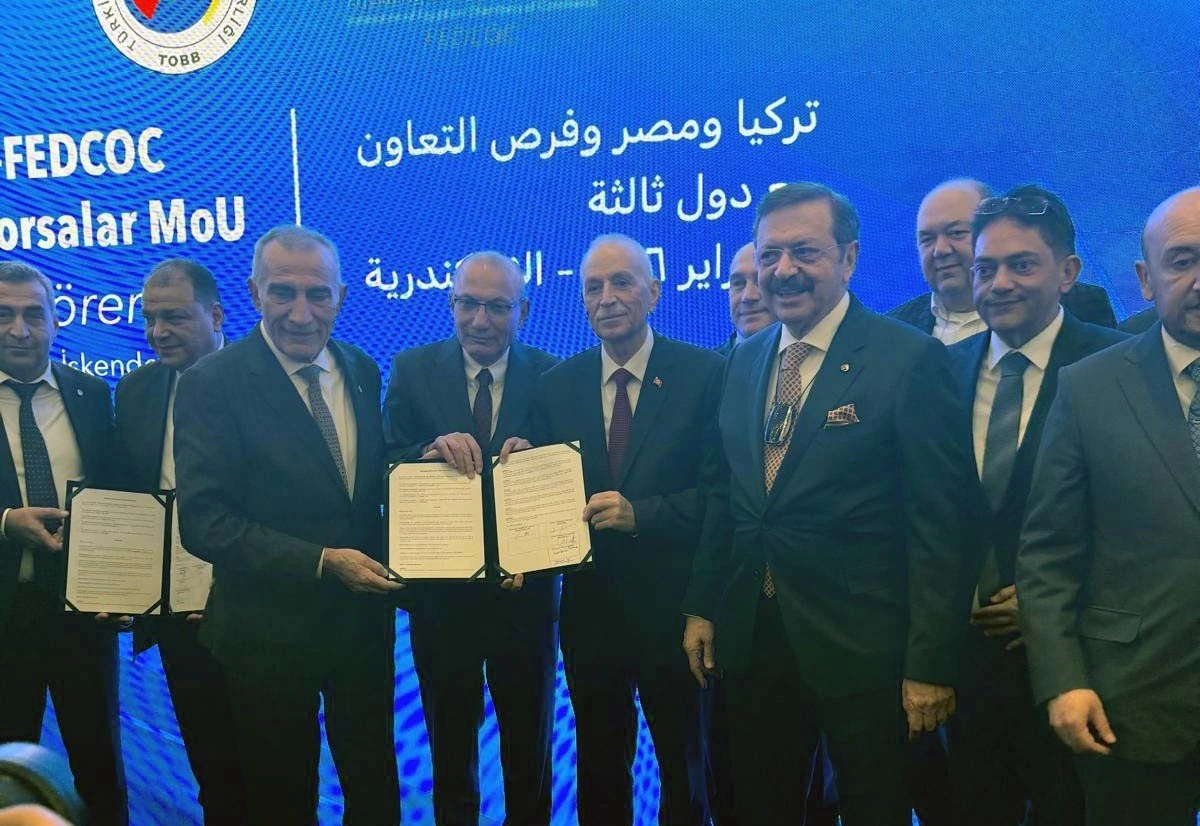 BAYRAM T&Uuml;RKİYE&ndash;MISIR İŞ  VE YATIRIM FORUMU&rsquo;NA KATILDI