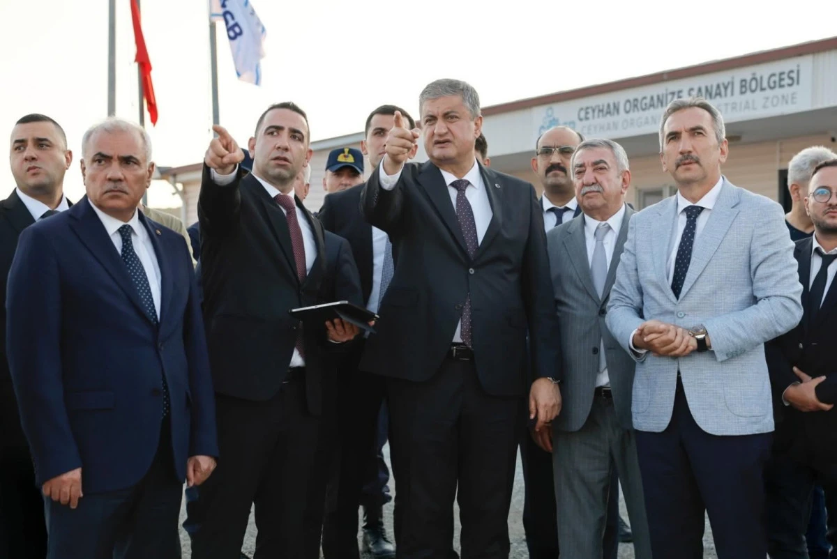 &ldquo;Ceyhan OSB &uuml;retim  &uuml;ss&uuml;ne d&ouml;n&uuml;şecek&rdquo;