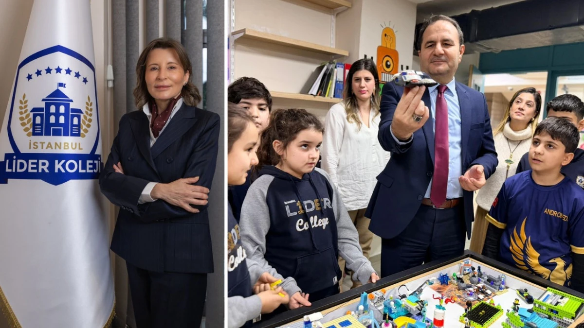 M&uuml;d&uuml;r &Ccedil;elik, İstanbul  Lider Koleji&rsquo;ni ziyaret etti