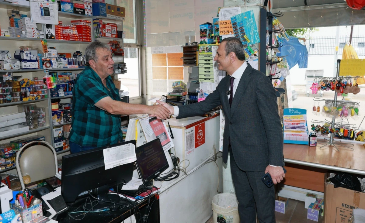 &Ouml;Z&Uuml;NAL&rsquo;DAN ESNAF ZİYARETİ