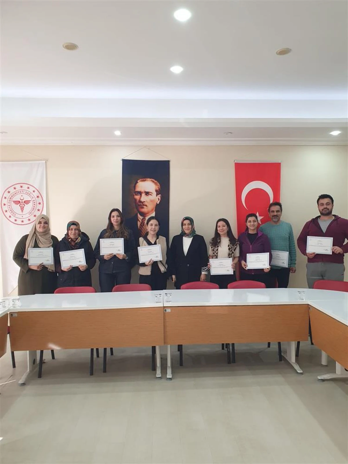 Sağlık&ccedil;ılara anne s&uuml;t&uuml; danışmanlığı eğitimi