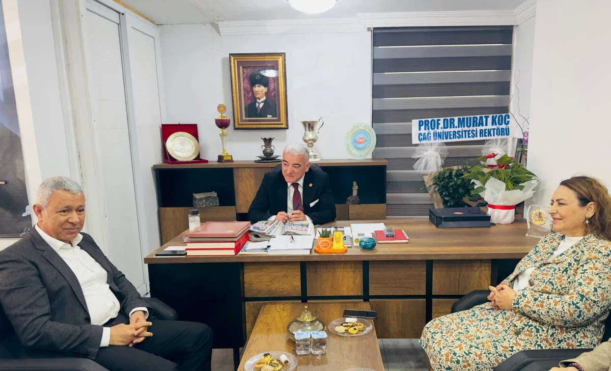 Şevkin ve S&uuml;mer&rsquo;den  &Ccedil;GC&rsquo;ye nezaket ziyareti