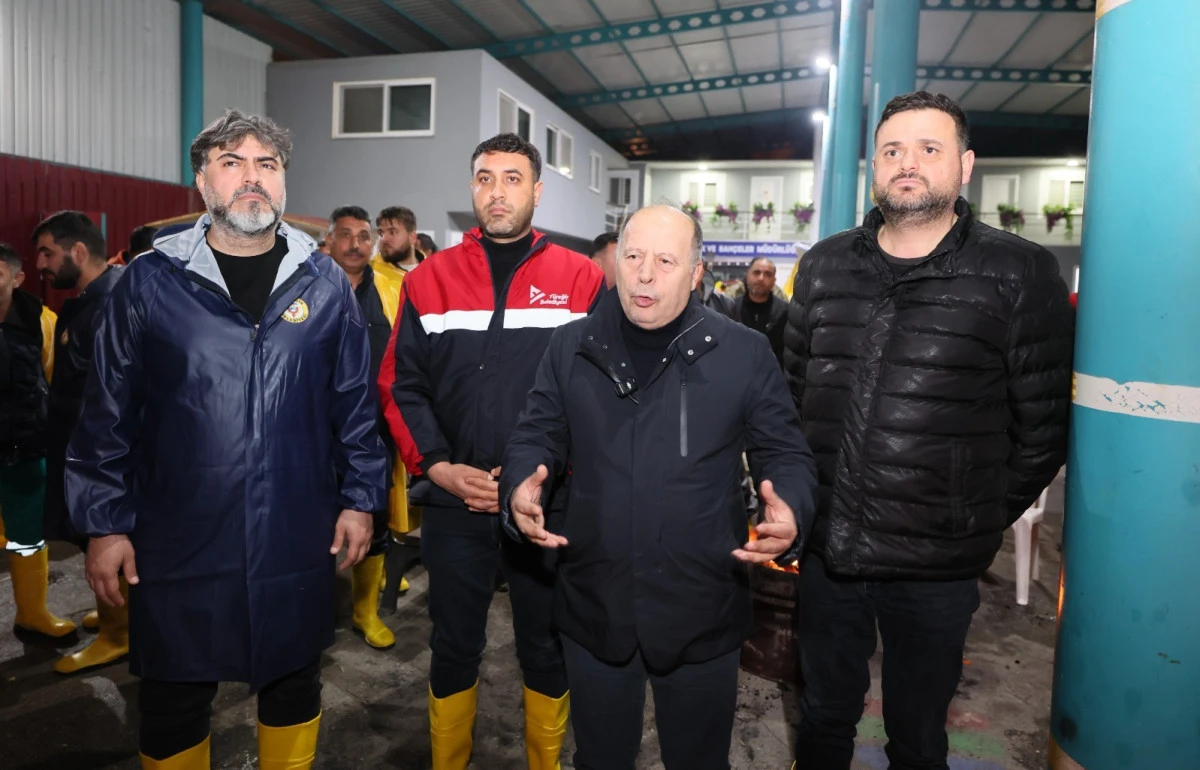 ŞİDDETLİ YAĞIŞA ANINDA M&Uuml;DAHALE