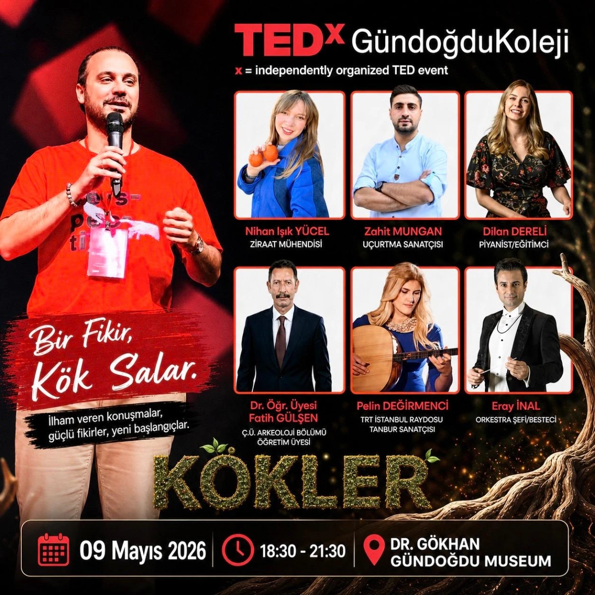 TEDxG&uuml;ndoğduKoleji &lsquo;K&Ouml;KLER&rsquo; ile geliyor 